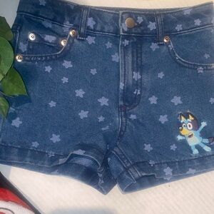 Bluey Kids Denim Shorts